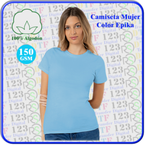 camiseta mujer color epika