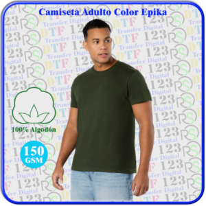 camiseta adulto color epika