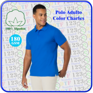 polo adulto color charles